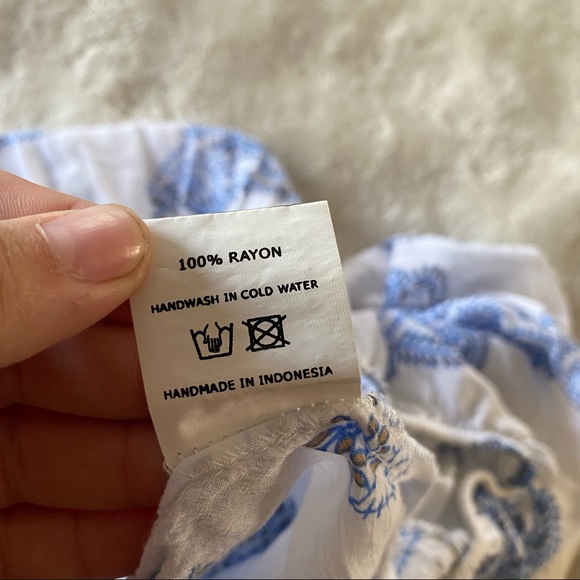 Faithfull The Brand Cabana Playsuit Sunfaded Print - Picture 5 of 9